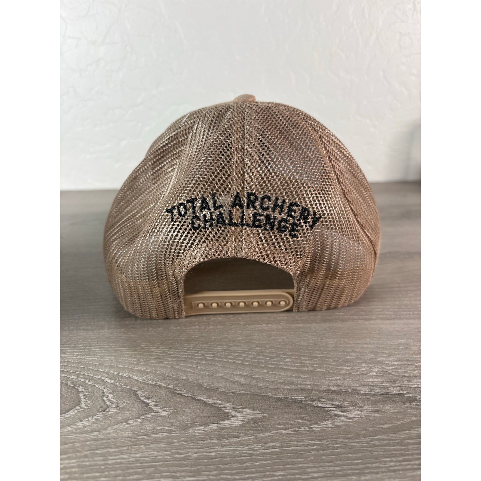 Scheels Total Archery Challenge Brown Snapback Trucker Hat- Euc — image 2 of 3